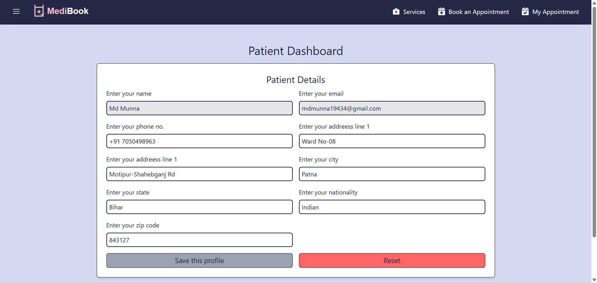 MediBook - Doctor Appointment Platform screenshot